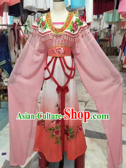 Chinese Huangmei Opera Young Lady Princess Hanfu Dress Traditional Beijing Opera Diva Costume for Adults