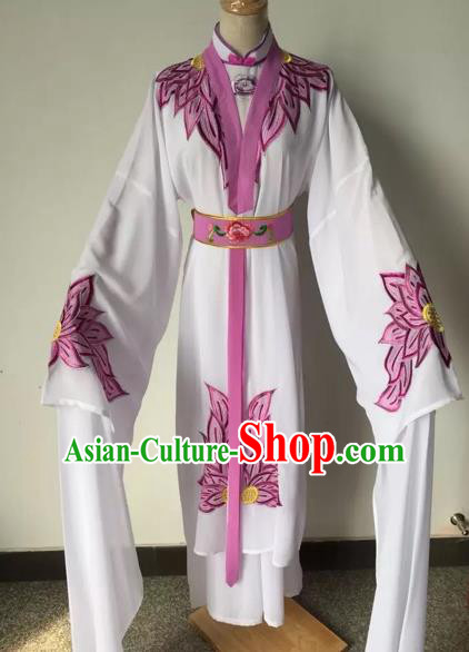 Chinese Beijing Opera Diva Water Sleeve Dress Ancient Maidservants Costume for Adults