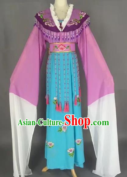 Chinese Beijing Opera Diva Water Sleeve Dress Ancient Imperial Consort Costume for Adults