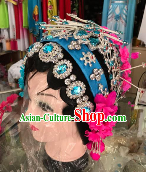 Chinese Traditional Beijing Opera Diva Hair Accessories Peking Opera Headdress for Women