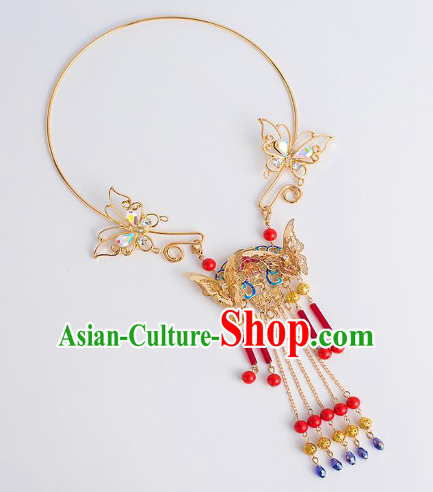 Chinese Ancient Style Hair Jewelry Accessories Cosplay Hairpins Headwear Headdress for Women