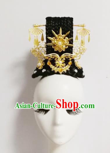 Chinese Traditional Classical Dance Hair Accessories Folk Dance Hairpins Headwear for Women