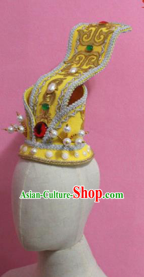 Chinese Traditional Tang Dynasty King Jewel Hairdo Crown Ancient Emperor Hair Accessories for Men