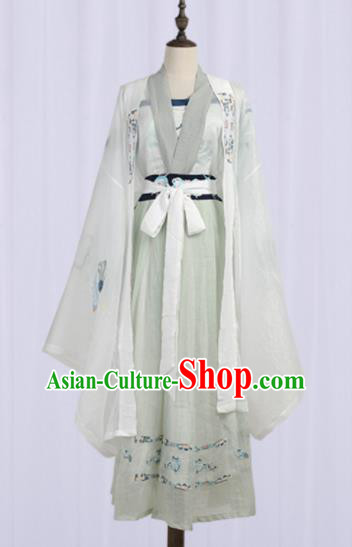 Chinese Ancient Fairy Costumes Traditional Tang Dynasty Imperial Consort Hanfu Dress for Women