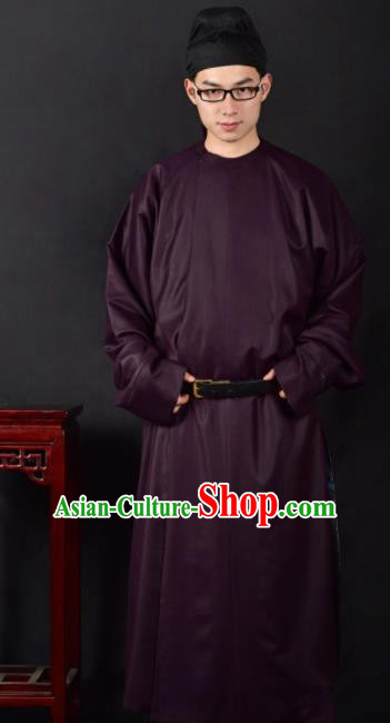 Chinese Ancient Swordsman Clothing Traditional Tang Dynasty Minister Costume for Men