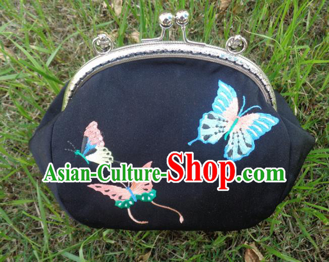 Traditional Chinese Embroidered Bag Handmade Silk Handbag for Women