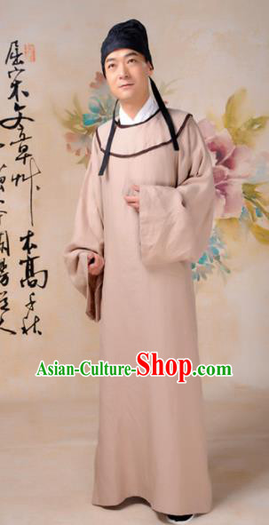Chinese Traditional Tang Dynasty Scholar Costumes Ancient Minister Robe for Men