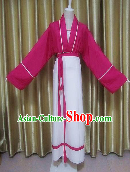 Traditional Chinese Song Dynasty Maidservant Clothing Ancient Swordsman Costume for Women