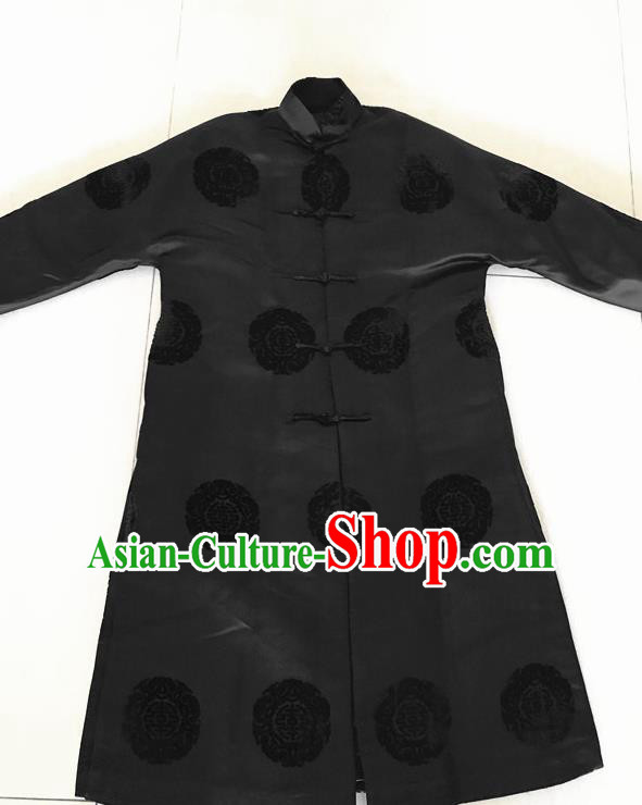 Traditional Chinese Handmade Costume Tang Suit Brocade Coat for Women