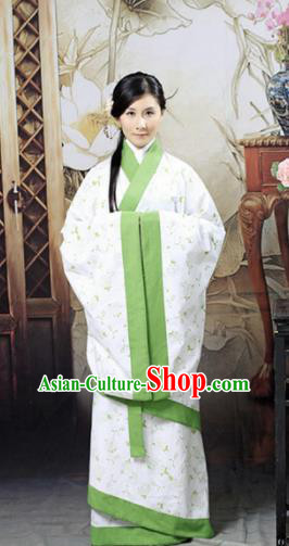 Chinese Traditional Han Dynasty Maidenform Hanfu Dress Ancient Palace Princess Costumes for Women