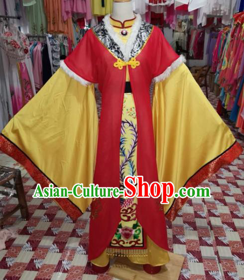 Chinese Traditional Beijing Opera Imperial Empress Hanfu Dress Peking Opera Diva Costume for Adults