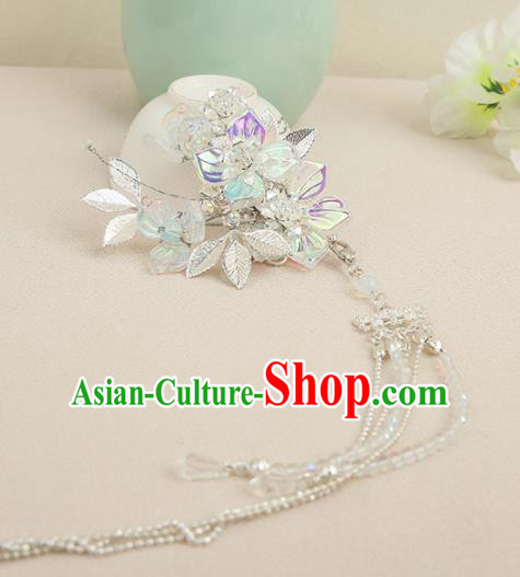 Chinese Ancient Traditional Hanfu Tassel Hair Stick Handmade Classical Hair Accessories for Women