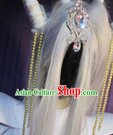 Halloween Cosplay Drakan Hair Accessories Brazilian Carnival Parade Headwear for Women