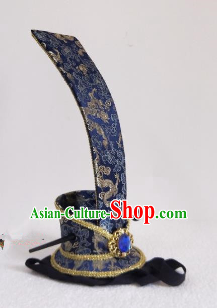 Chinese Ancient Nobility Childe Hair Accessories Han Dynasty Emperor Headwear for Men