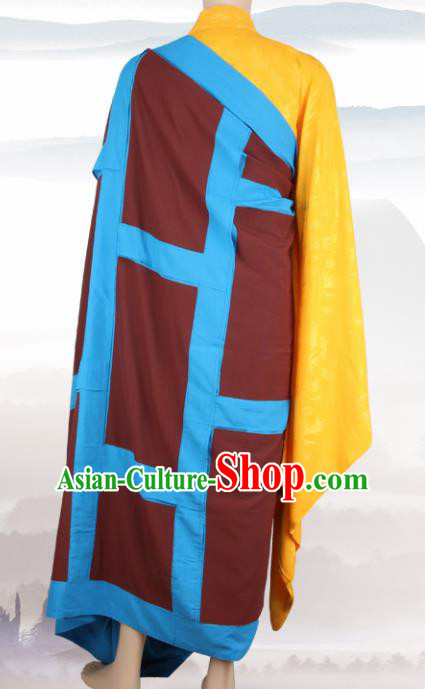 Chinese Traditional Buddhist Monk Buddhism Monks Cassock Costumes for Men