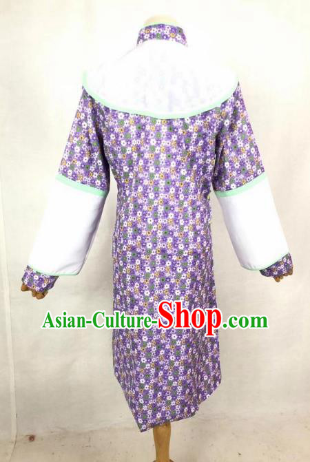 Chinese Traditional Peking Opera Actress Country Lady Dress Ancient Farmerette Costume for Women