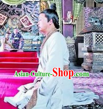 Chinese Ancient Warring States Time Eastern Zhou Dynasty Philosopher Mozi Mo Di Costumes Complete Set