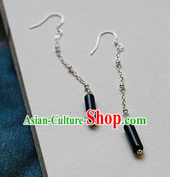 Chinese Traditional Hanfu Ear Accessories Ancient Tang Dynasty Princess Earrings for Women