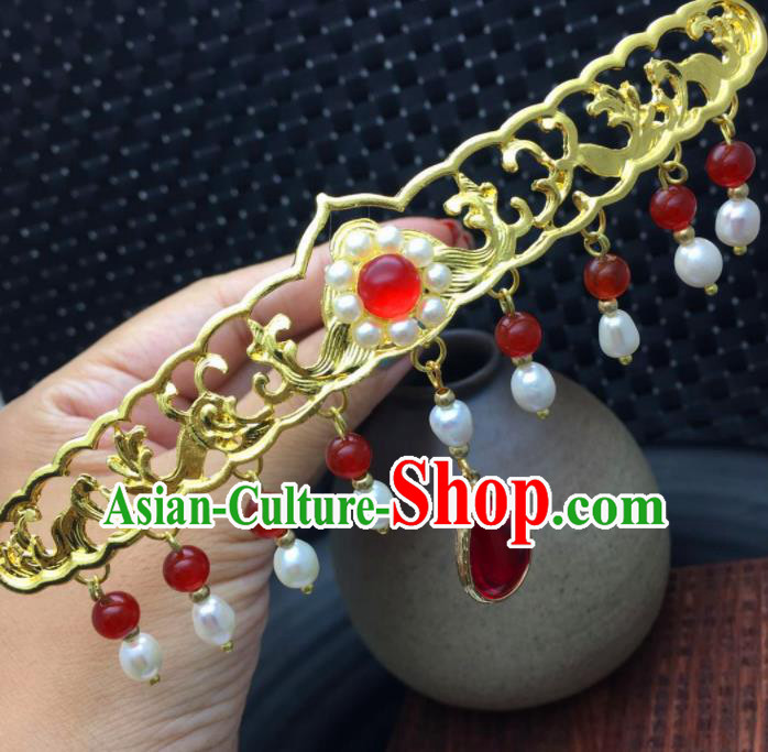 Chinese Traditional Court Queen Hanfu Hair Accessories Ancient Tang Dynasty Hairpins for Women