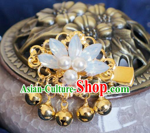 Chinese Ancient Song Dynasty Princess Golden Hair Claws Hairpins Traditional Hanfu Court Hair Accessories for Women