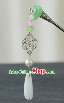 Chinese Ancient Tang Dynasty Princess Tassel Hairpins Traditional Hanfu Court Hair Accessories for Women