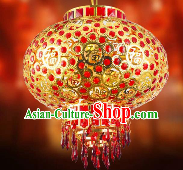 Chinese Traditional New Year Palace Lantern Handmade Hanging Lantern Asian Ceiling Lanterns Ancient Lamp