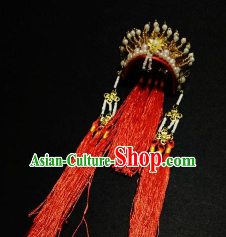 Traditional Chinese Handmade Beijing Opera Phoenix Coronet Ancient Princess Hairpins Hair Accessories for Women