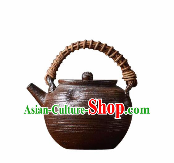 Traditional Chinese Handmade Kung Fu Zisha Teapot Red Clay Pottery Teapot