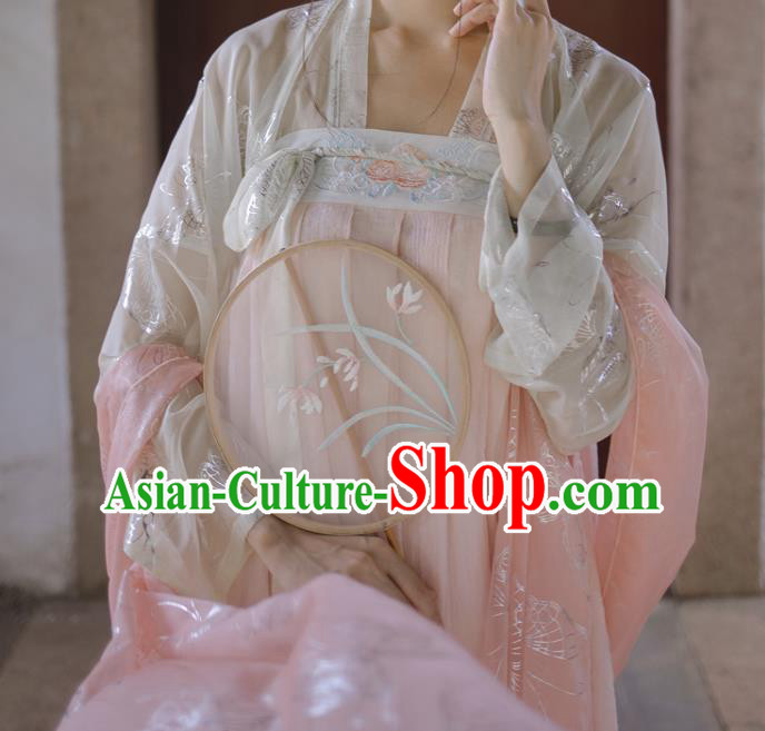 Chinese Tang Dynasty Court Lady Hanfu Dress Traditional Ancient Imperial Consort Costumes for Women
