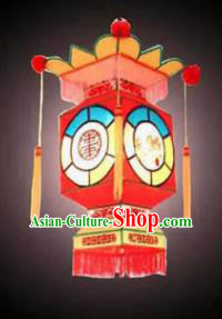 Chinese Traditional Handmade Red Palace Lantern New Year Hanging Lamp Lantern Festival Lanterns