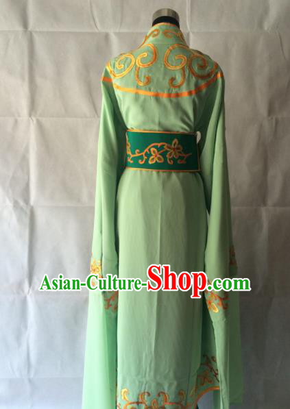 Chinese Beijing Opera Queen Green Dress Traditional Peking Opera Empress Costume for Women