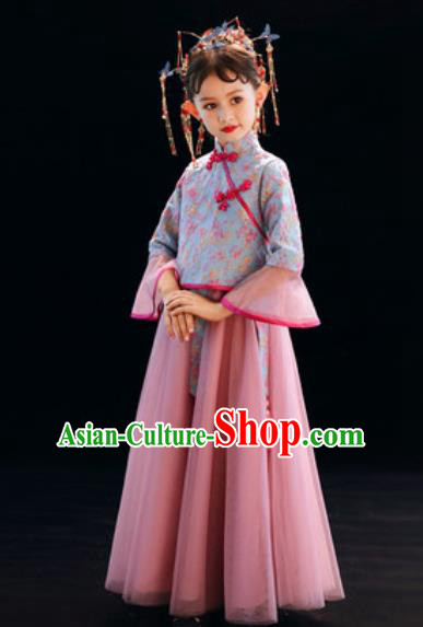 Woman Stage Dance Dress Chinese Traditional Costumes New Year