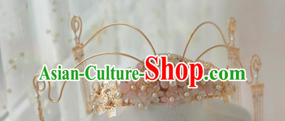 Traditional Chinese Tang Dynasty Wedding Phoenix Coronet Hairpins Ancient Princess Hanfu Hair Accessories for Women