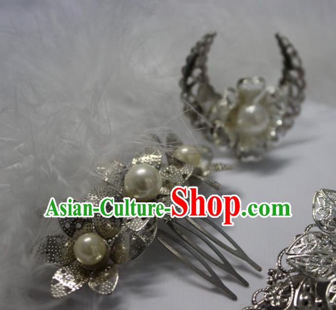 Traditional Chinese Cosplay Princess Hairpins Ancient Female Swordsman Hair Accessories for Women
