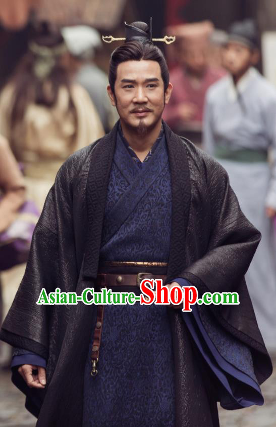 Ancient Chinese Song Dynasty Minister Hanfu Clothing Drama Young Blood Swordsman Costumes for Men
