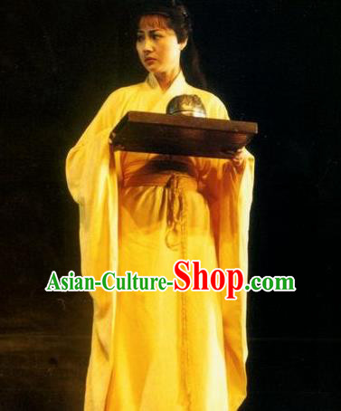 Chinese Drama Shang Yang Qin Dynasty Court Dance Dress Stage Performance Costume and Headpiece for Women