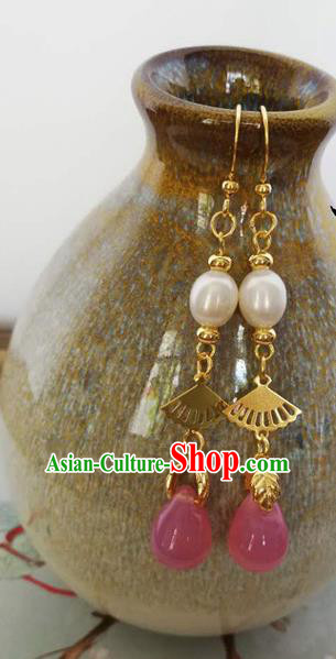 Traditional Chinese Hanfu Earrings Classical Ear Accessories for Women
