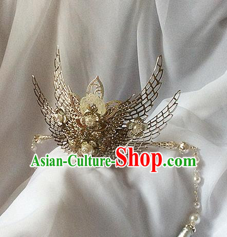 Traditional Chinese Hanfu Hair Crown Ancient Swordsman Hair Accessories for Men