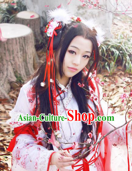 Chinese Cosplay Imperial Consort Dress Ancient Female Swordsman Knight Costume for Women