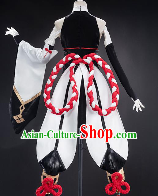 Traditional Chinese Cosplay Fairy Dress Ancient Heroine Costume for Women