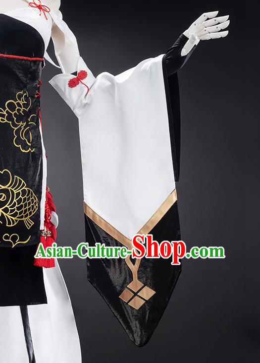 Traditional Chinese Cosplay Fairy Dress Ancient Heroine Costume for Women