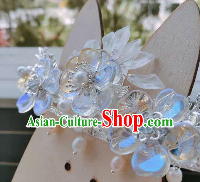 Traditional Chinese Hanfu Palace Royal Crown Hairpins Ancient Princess Hair Accessories for Women