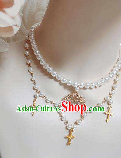 Top Grade Gothic Beads Necklace Handmade Necklet Accessories for Women