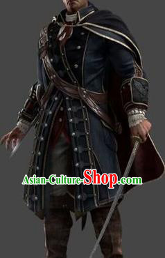 Top Grade Cosplay Assassin Costumes Halloween Swordsman Clothing for Men