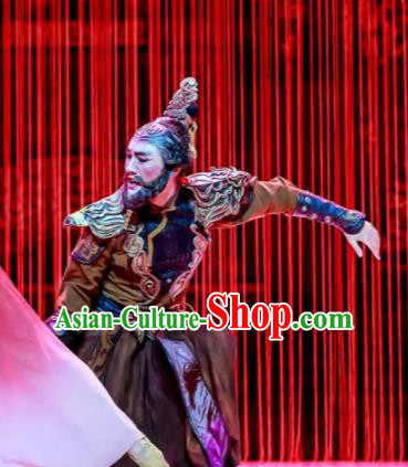 Lady Zhaojun Chinese Han Dynasty Mongol Nationality King Clothing Stage Performance Dance Costume for Men