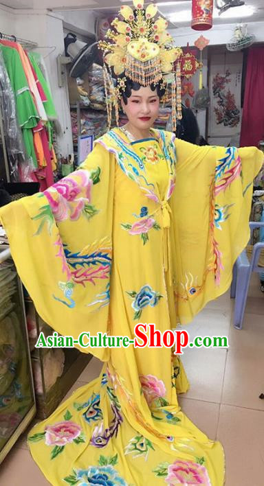 Chinese Traditional Beijing Opera Empress Dress Peking Opera Actress Costume for Adults