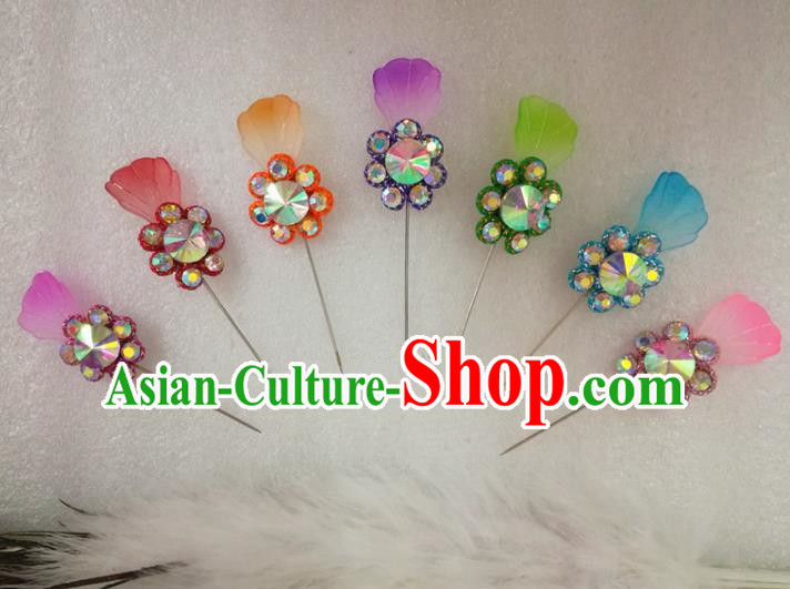 Chinese Traditional Beijing Opera Actress Hair Clips Hair Accessories Ancient Princess Hairpins for Adults