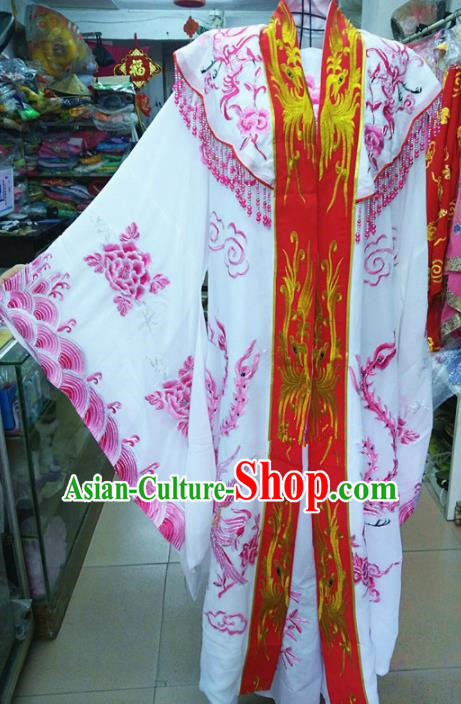 Chinese Traditional Beijing Opera Queen Rosy Dress Peking Opera Actress Costume for Adults