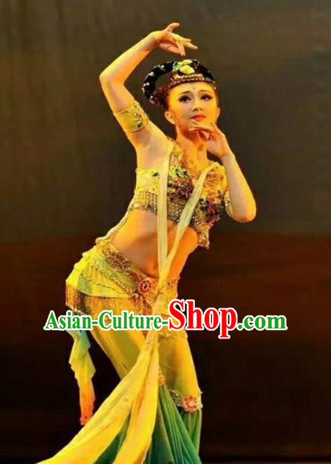 Traditional Chinese Classical Dance Costume China Ancient Flying Apsaras Dance Dress for Women