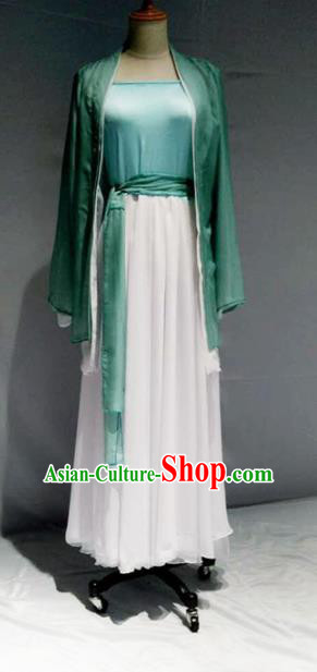 Traditional Chinese Folk Dance Costume China Classical Dance Dress for Women